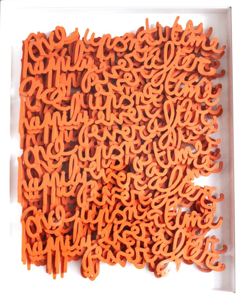 fairy tale 'tropical orange' series #FTTO1 - Print