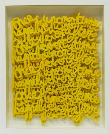 Saatchi Art Artist Thomas Gromas; Sculpture, “fairytale box yellow #6” #art