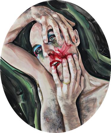 Original Expressionism Body Paintings by Elia Tomás