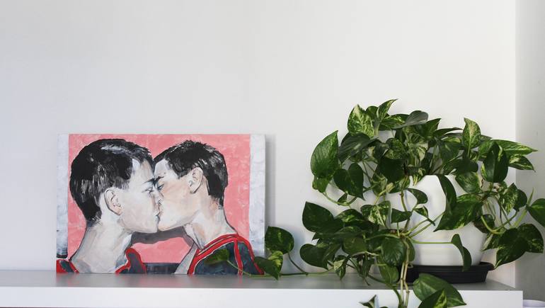 Original Love Painting by Elia Tomás