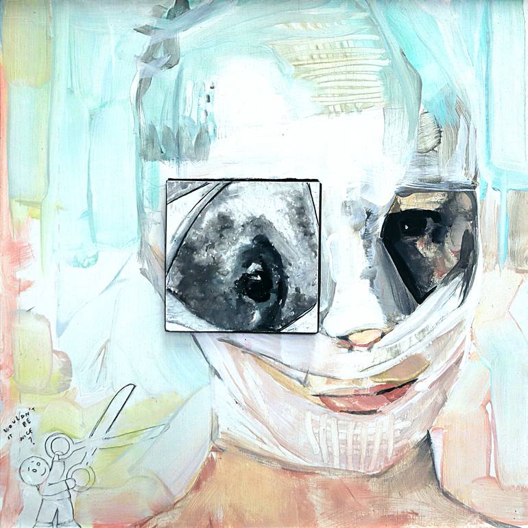 Original Figurative Health & Beauty Painting by Elia Tomás