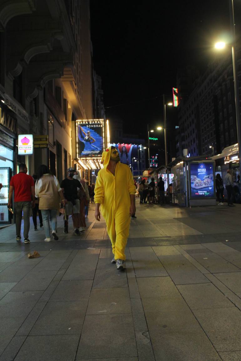 Original Abstract Expressionism Pop Culture/Celebrity Painting by Elia Tomás