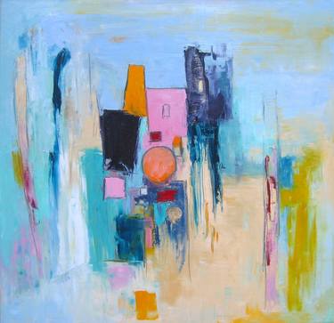 Original Abstract Expressionism Abstract Paintings by Terrie Yeatts