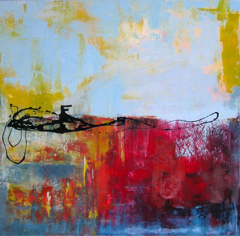 Where Poppies Used To Grow Painting by Terrie Yeatts | Saatchi Art