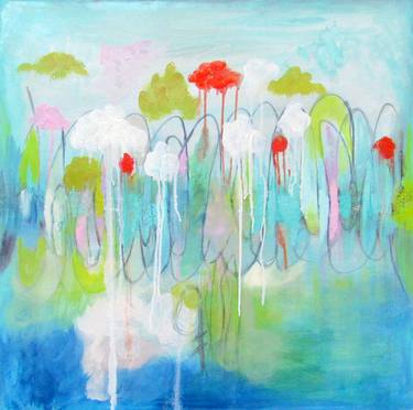 Original Abstract Expressionism Abstract Paintings by Terrie Yeatts