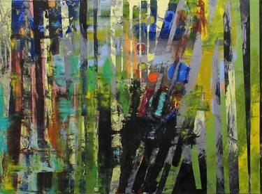 Original Conceptual Abstract Paintings by Terrie Yeatts