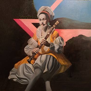 Original Figurative Music Paintings by Neal Burns