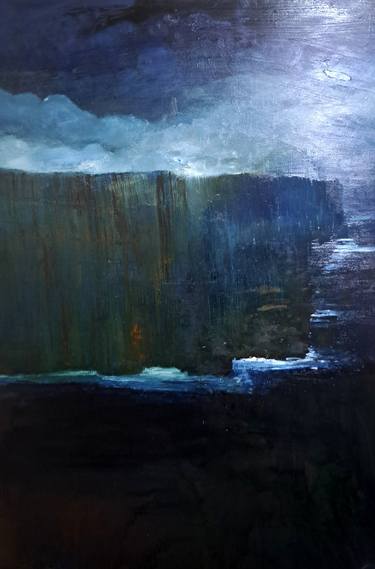 Original Abstract Expressionism Seascape Paintings by Neal Burns