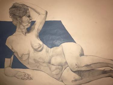 Original Nude Drawings by Neal Burns