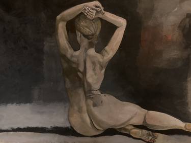 Original Figurative Nude Paintings by Neal Burns