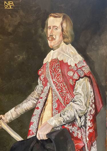 Philip IV of Spain - After Velazquez thumb