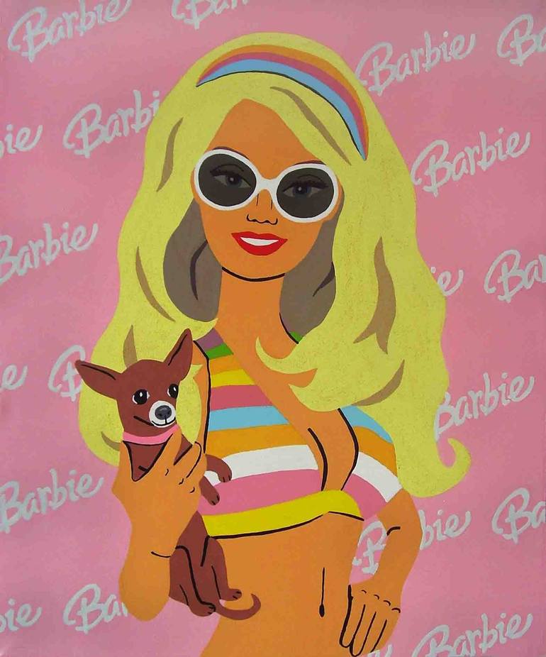 barbie art prints