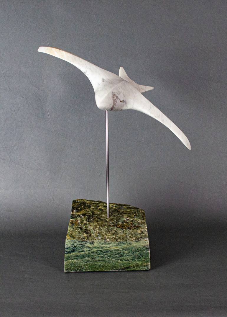 Original Abstract Animal Sculpture by Leslie Dycke