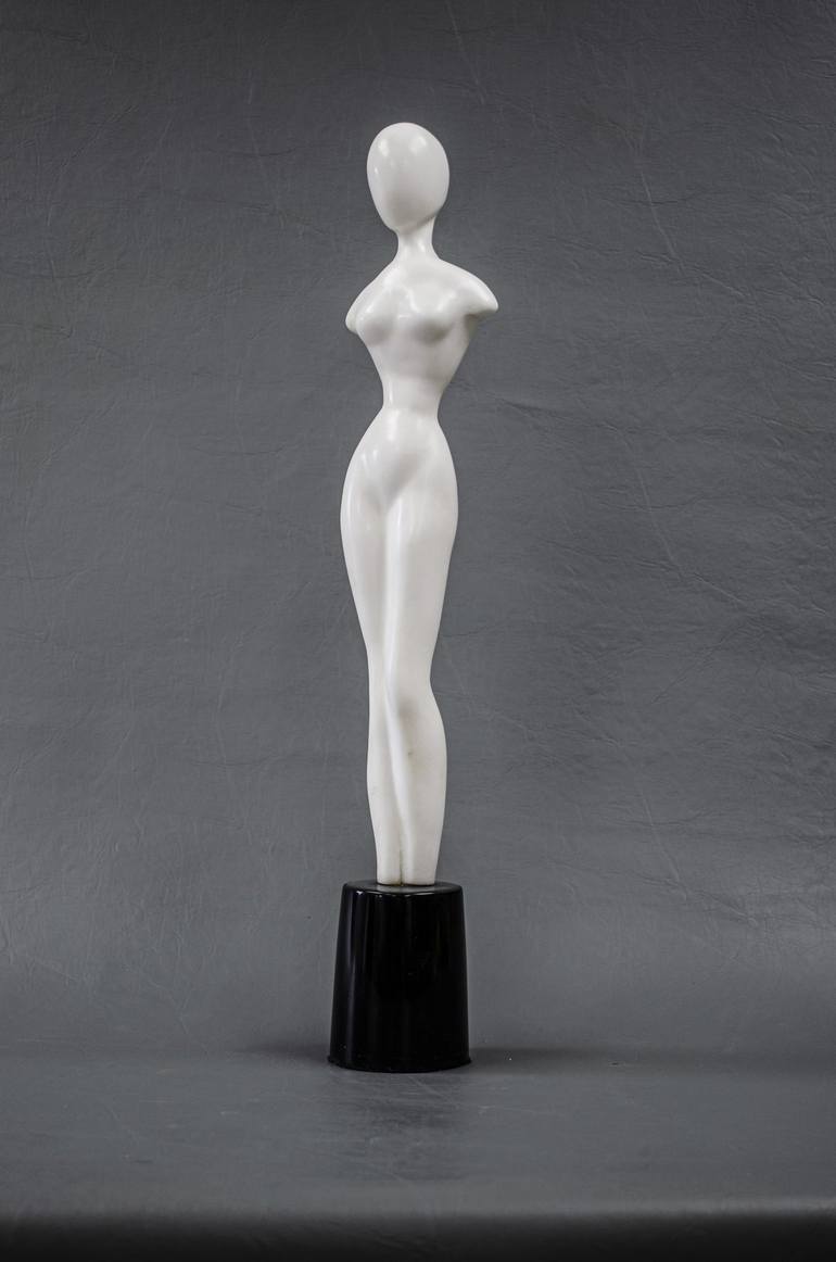 Original Abstract Body Sculpture by Leslie Dycke