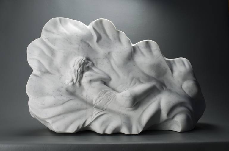 Original Figurative Body Sculpture by Leslie Dycke