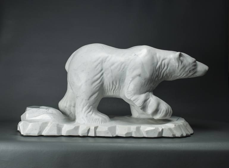 Original Figurative Animal Sculpture by Leslie Dycke