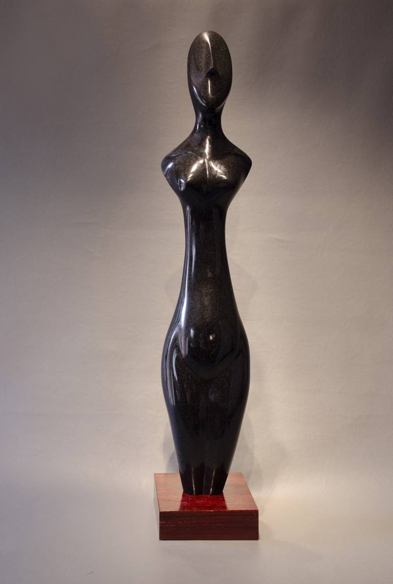 Original Figurative Abstract Sculpture by Leslie Dycke