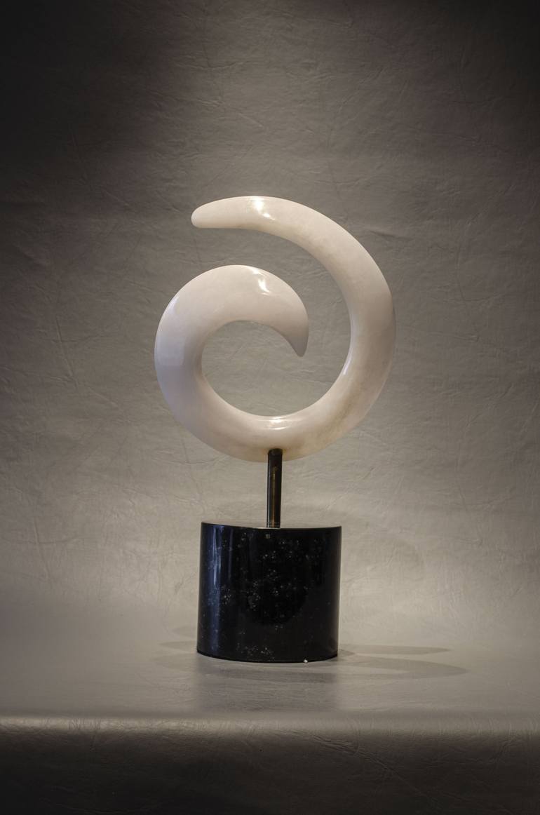 Original Art Deco Abstract Sculpture by Leslie Dycke