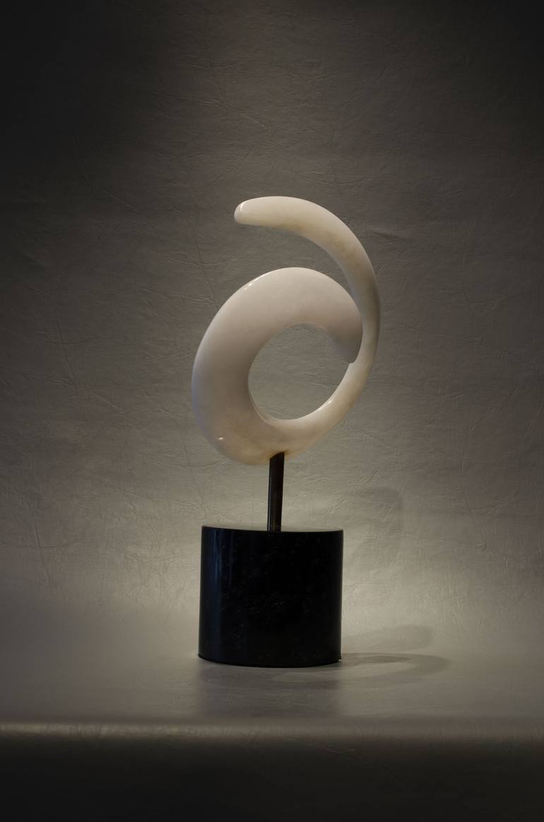 Original Art Deco Abstract Sculpture by Leslie Dycke