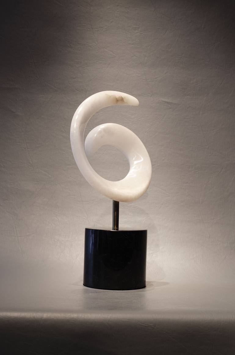 Original Art Deco Abstract Sculpture by Leslie Dycke