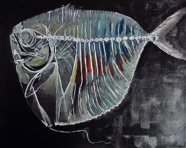 Print of Expressionism Fish Paintings by Marco Menato