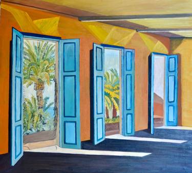 Print of Expressionism Interiors Paintings by Marco Menato