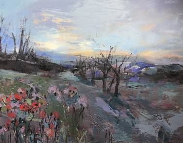Original Landscape Painting by ANNA ZYGMUNT