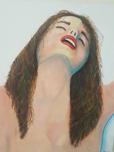 Print of Portraiture Nude Paintings by Mike McNally