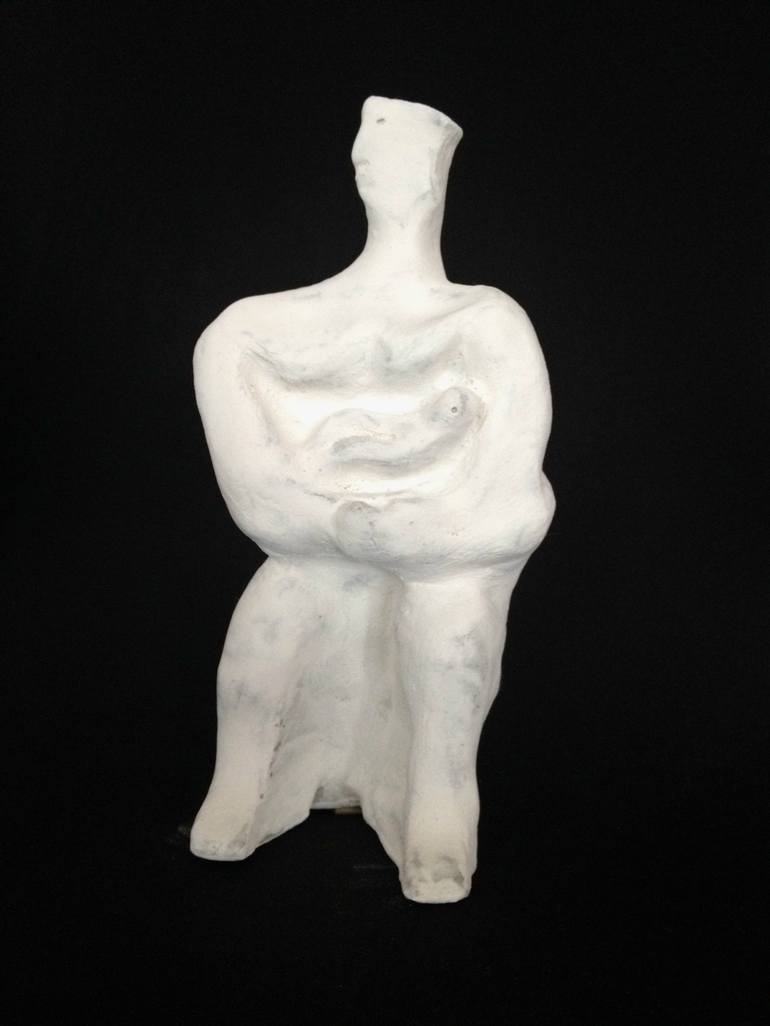 Original Abstract Sculpture by Aziz Anzabi