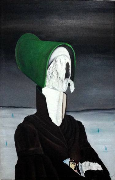 Original Surrealism Women Paintings by Aziz Anzabi