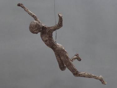Original Expressionism Nude Sculpture by Pedro Mira