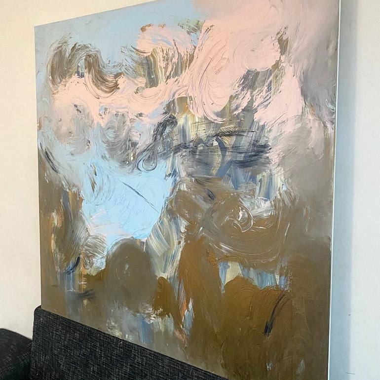 Original Abstract Expressionism Abstract Painting by Liis Koger