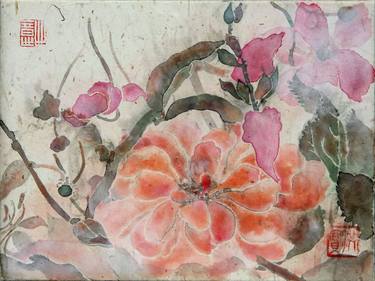 Print of Nature Paintings by hong bao