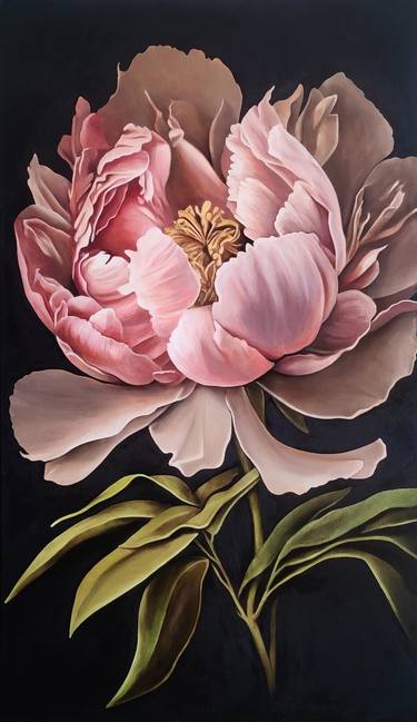 Original Photorealism Botanic Paintings by Emma Meijer