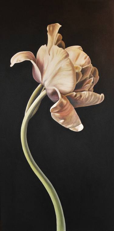 Original Fine Art Floral Painting by Emma Meijer