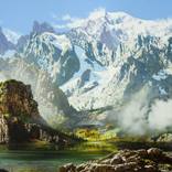 Cloud Over the Lake by Alexey Golovin