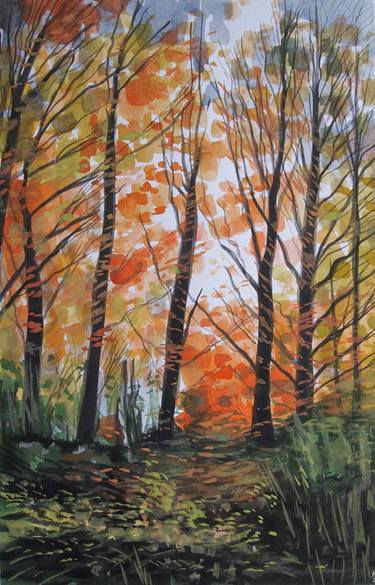 Original Impressionism Landscape Paintings by Kitty Cooper