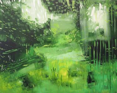 Original Abstract Landscape Paintings by Kitty Cooper