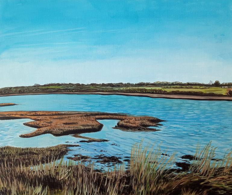 Print of Impressionism Landscape Paintings by Kitty Cooper