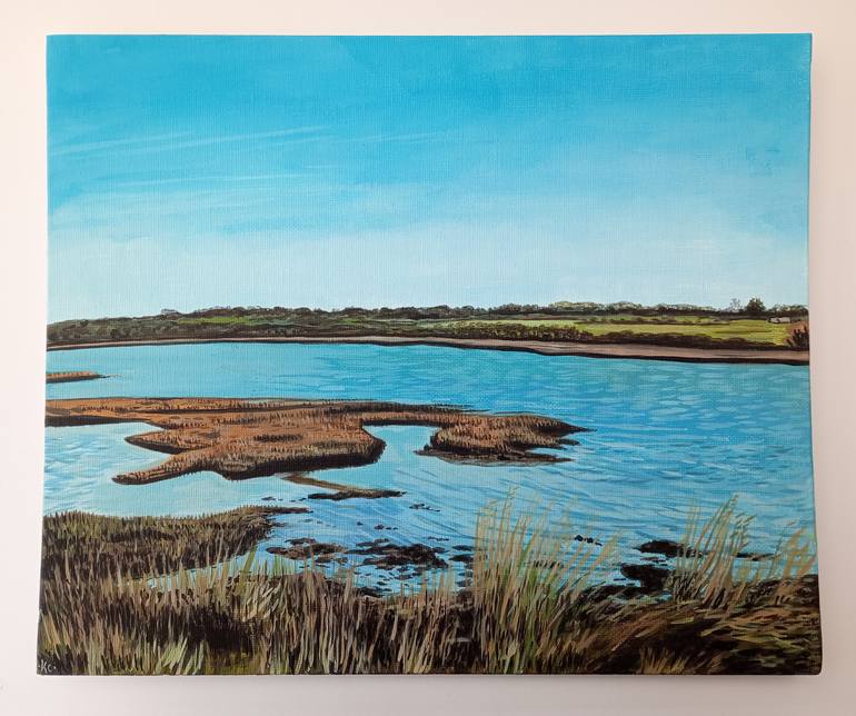 Original Impressionism Landscape Painting by Kitty Cooper