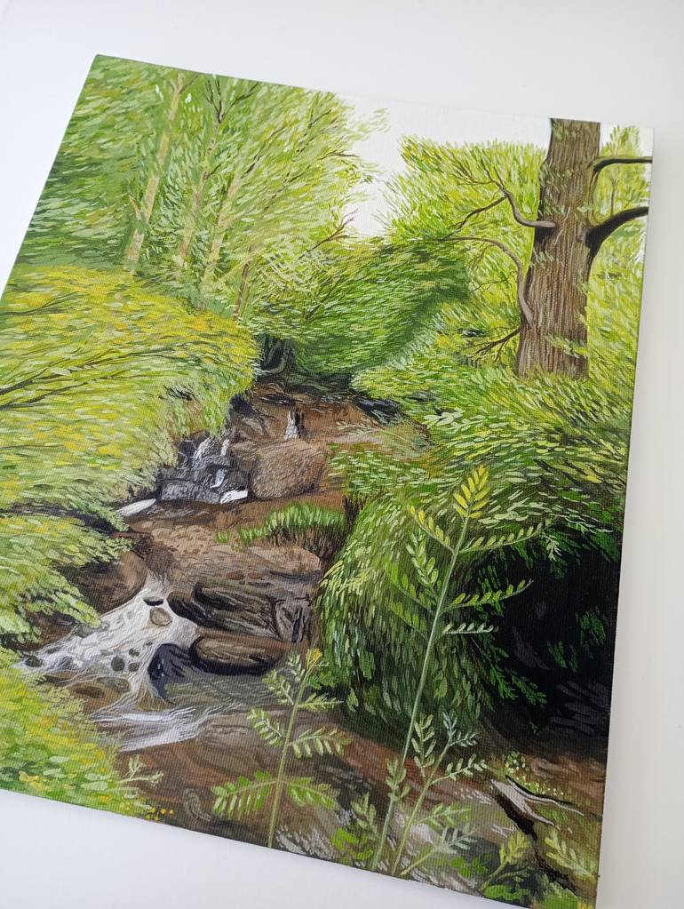 Original Impressionism Landscape Painting by Kitty Cooper