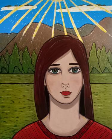 Original Contemporary Fantasy Paintings by Kitty Cooper