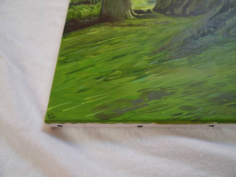 Original Fine Art Landscape Painting by Kitty Cooper