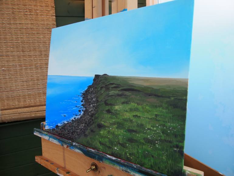 Original Impressionism Landscape Painting by Kitty Cooper