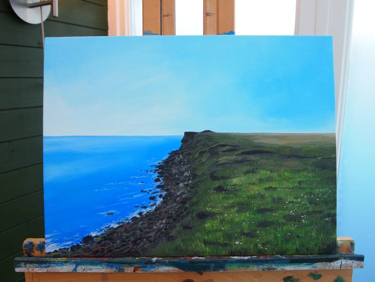 Original Impressionism Landscape Painting by Kitty Cooper