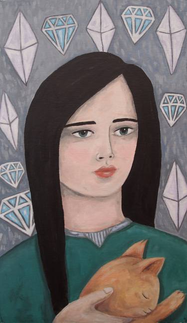 Original Portrait Paintings by Kitty Cooper