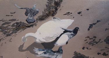 Print of Realism Animal Paintings by Kitty Cooper
