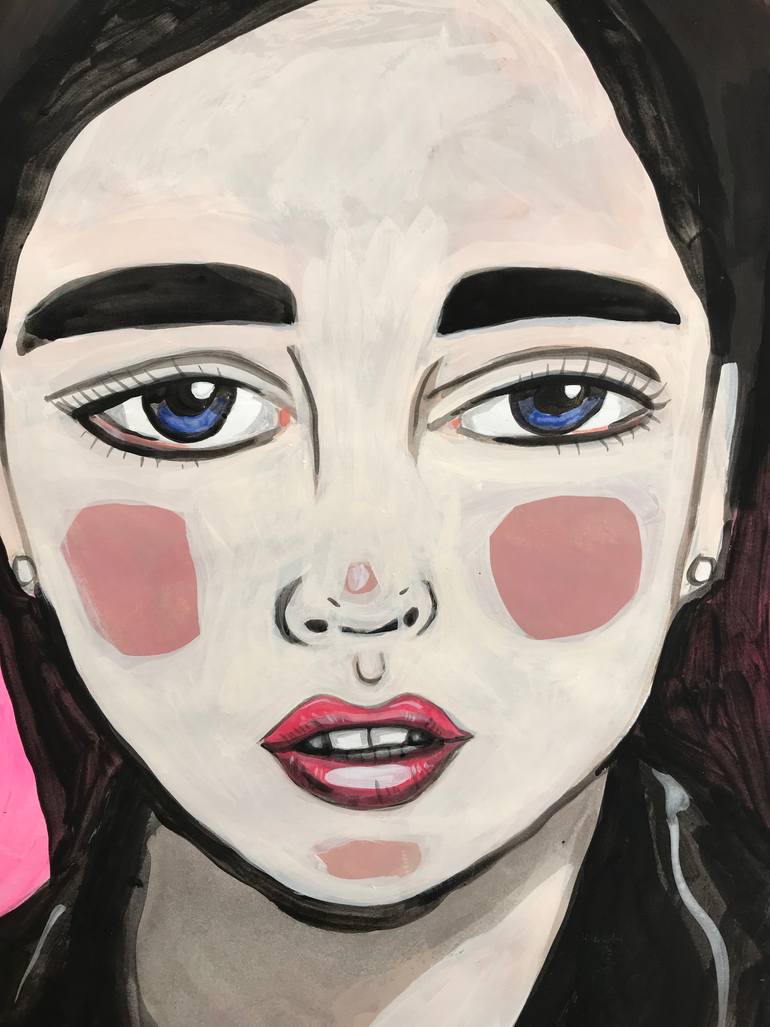 Original Other People Painting by Kitty Cooper