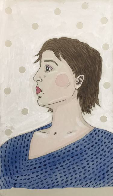 Print of Figurative Portrait Paintings by Kitty Cooper