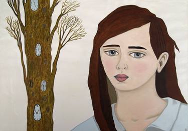 Original Portraiture Portrait Paintings by Kitty Cooper